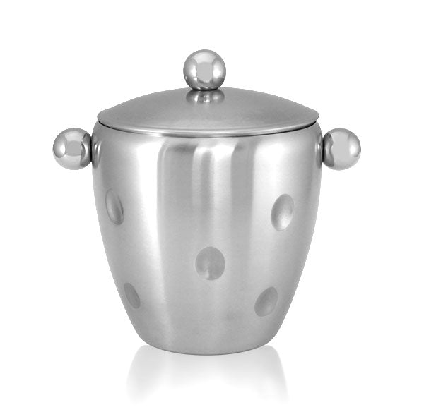 Dimpled Ice Bucket with Lid