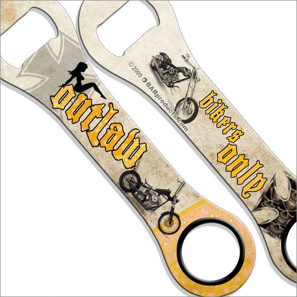 Dog Bone Bottle Opener / Bar Key - Outlaw