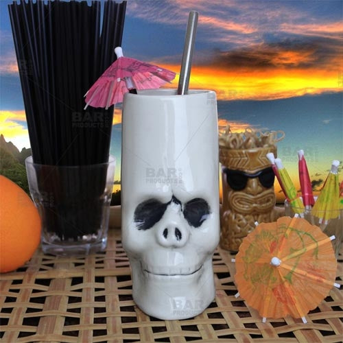 BarConic® Tiki Drinkware - Bones - 12 oz [Box of 4]