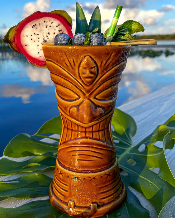 BarConic® Tiki Drinkware - Koa