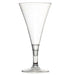  Miniature Plastic Champagne Glasses - 2 oz - 2 Piece