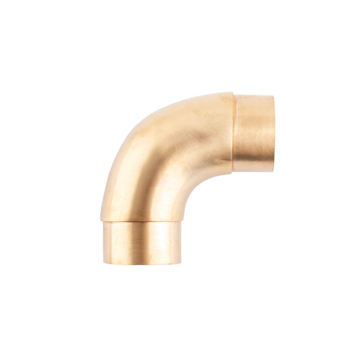 Curved Flush Elbow Fitting - 90 Degree - (Finish Options)