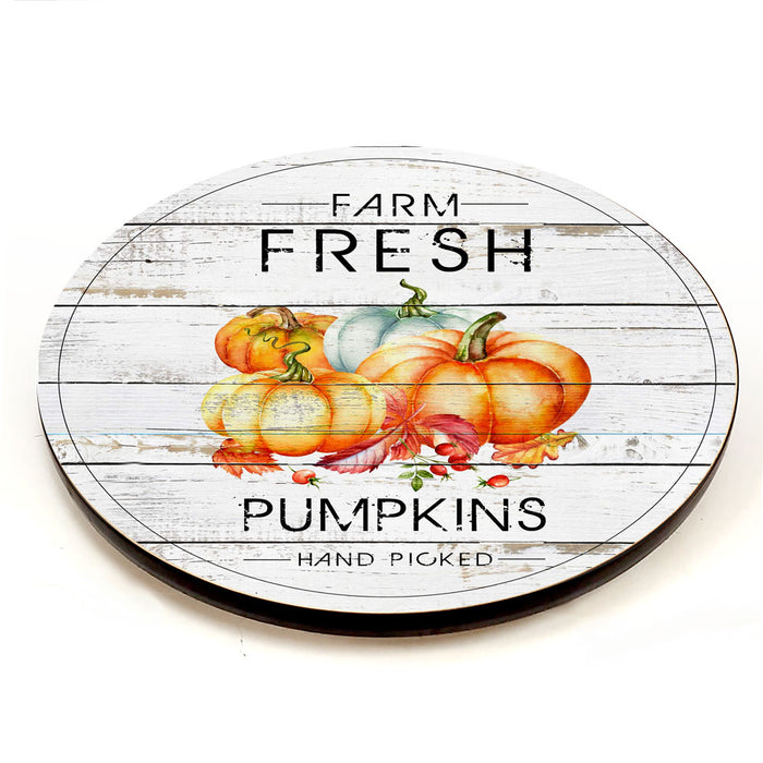 Farm Fresh Pumpkins Lazy Susan - Size Options