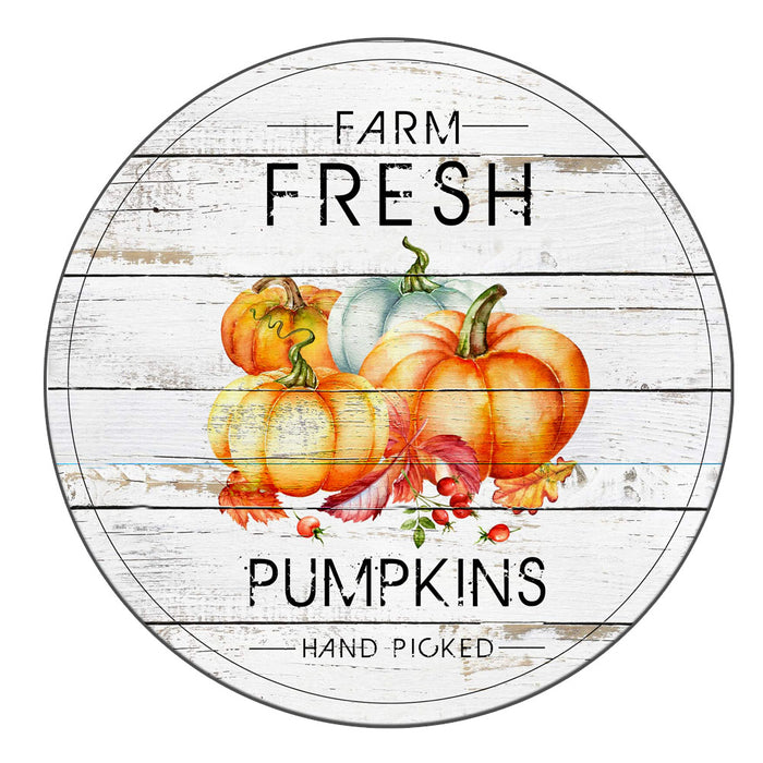 Farm Fresh Pumpkins Lazy Susan - Size Options