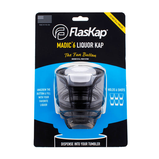 FlasKap Madic Liquor Lid for Large Tumblers - 6 ounce (Color Options)