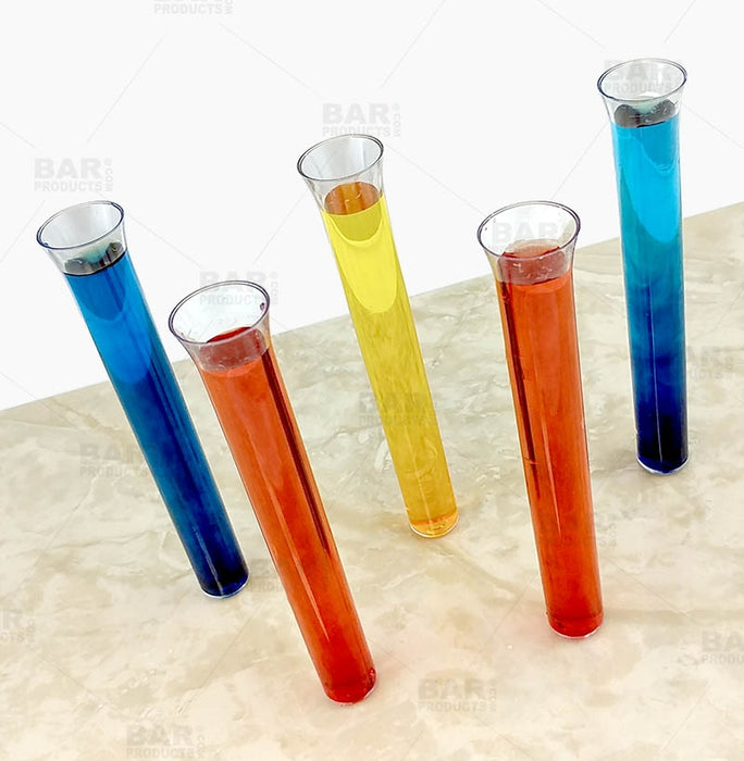 Test Tubes with Flat Bottom - Clear 25ml - 25 Pack