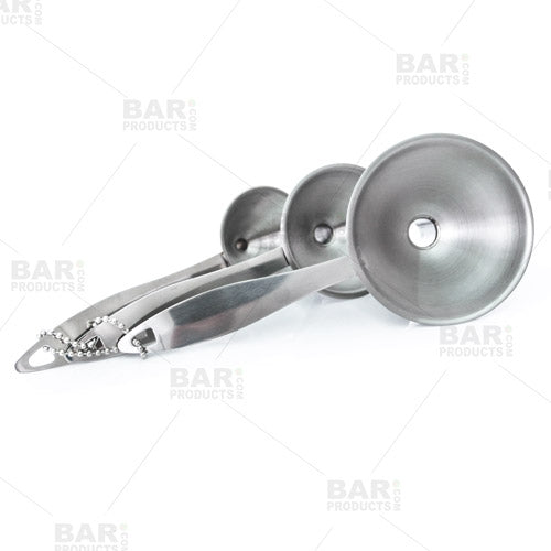 Condiment Funnel Set - Stainless Steel