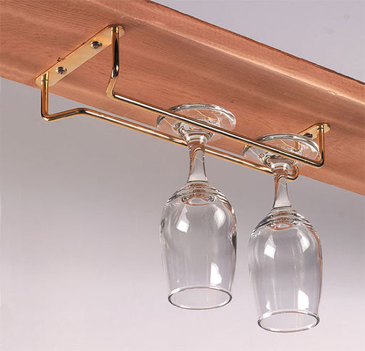 BarConic® Glass Hanger Rack - Metal (Finish and Size Options)