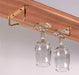 BarConic® Glass Hanger Rack - Metal (Finish and Size Options)