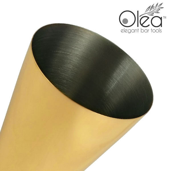 Olea™ Cocktail Shaker - Gold Plated - 16oz Weighted