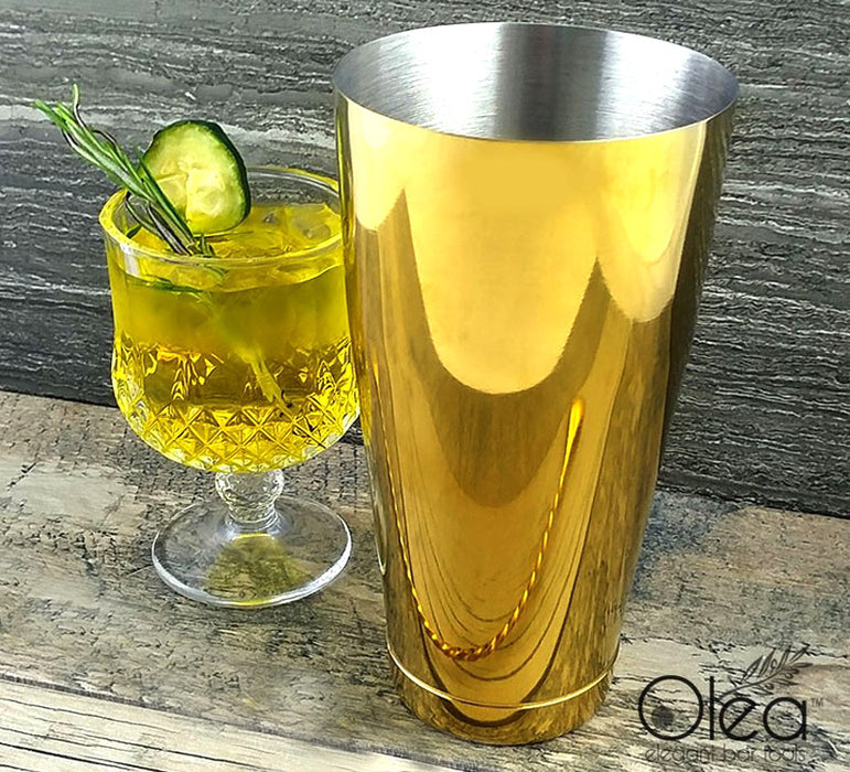 Olea™ 8 Pieced Bar Set - Gold Plated 