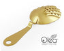 Olea™ Shell Julep Cocktail Strainer - Gold Plated