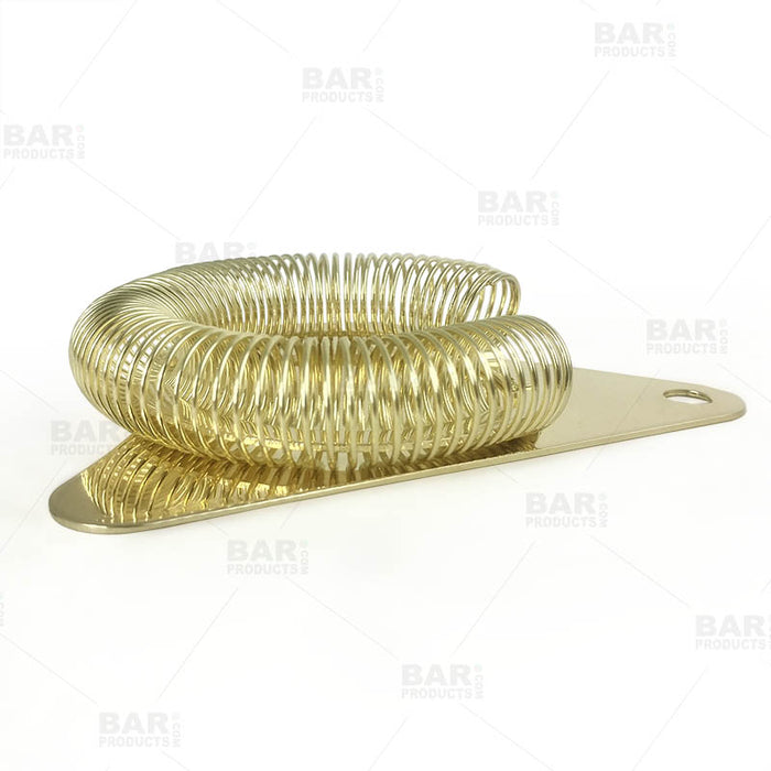 BarConic® Triangle Cocktail Strainer - Gold Plated