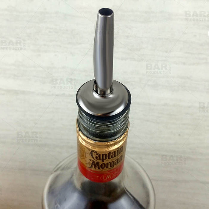 BarConic® Stainless Steel Liquor Pourer - Gunmetal Plated