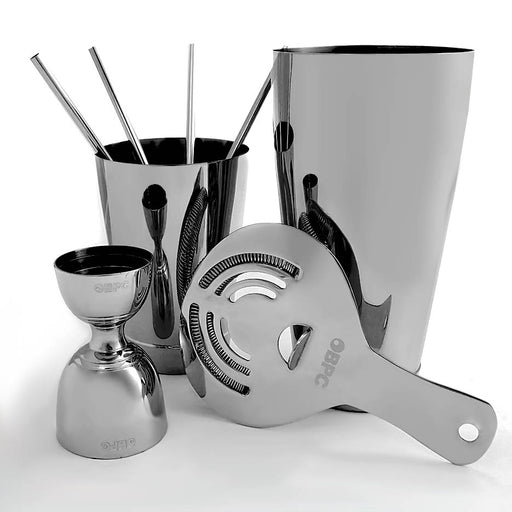 Olea™ 8 Piece Bar Set - Gunmetal Plated