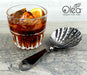 Olea™ Shell Julep Cocktail Strainer - Gunmetal Plated