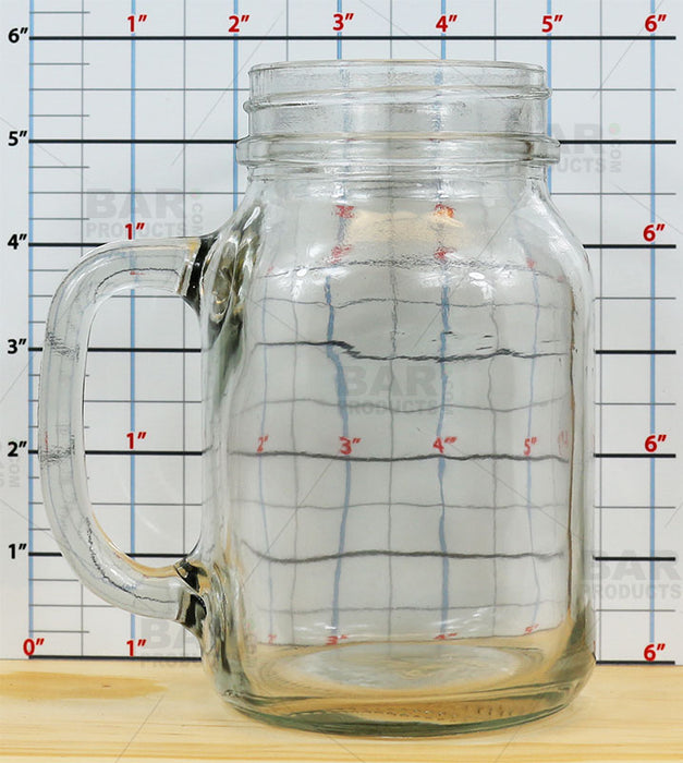 Mason Jar with Handle Glass - 20oz