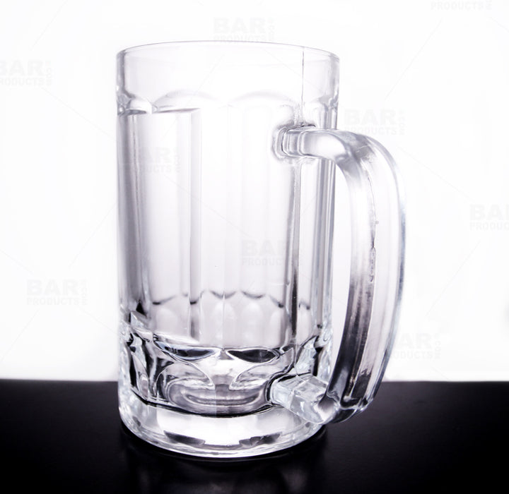 BarConic® Glassware - Paneled Beer Mug - 13 oz