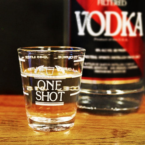 Professional Marked 2oz Shot Glass