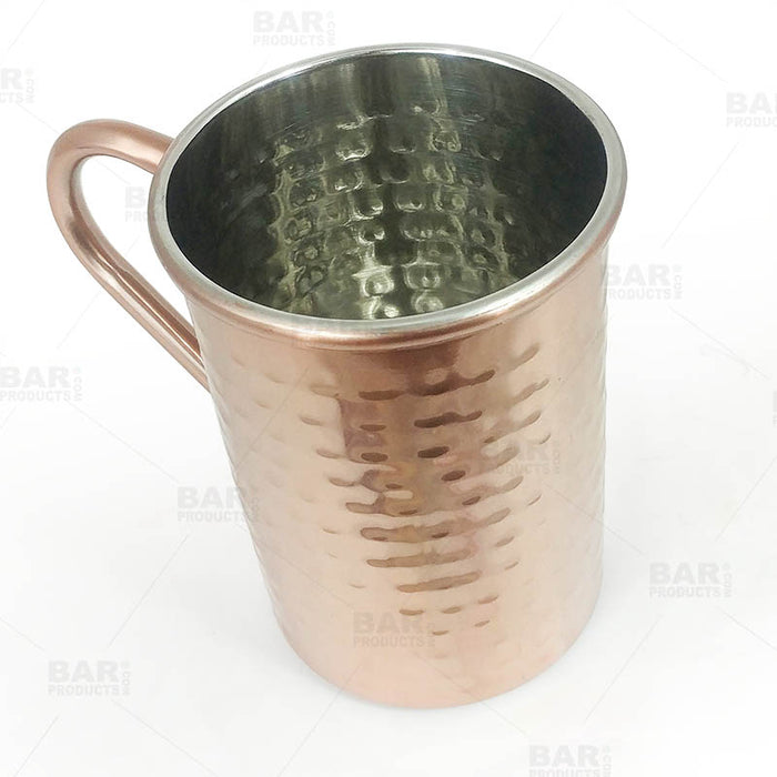 Copper Plated Hammered Moscow Mule Classic - 18oz