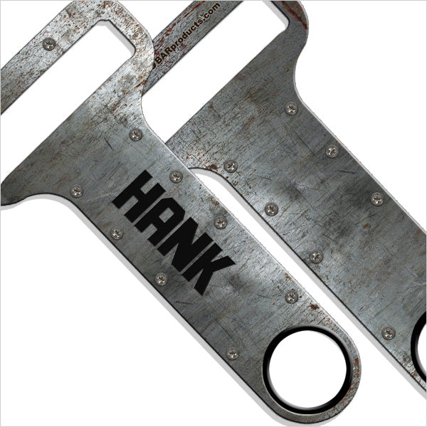 "ADD YOUR NAME" HAMMERHEAD™ Bottle Opener - Metal Plate 