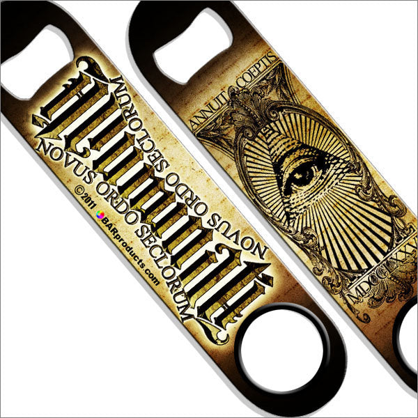 Speed Bottle Opener / Bar Key - Illuminati