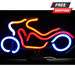 Motorcycle NEON Sculpture