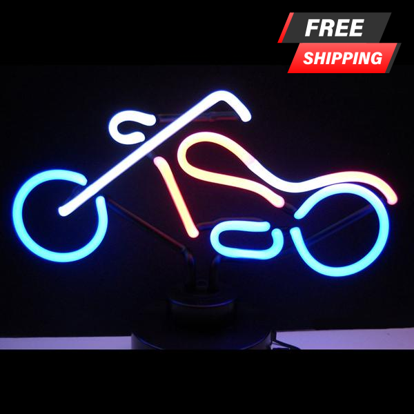 Chopper NEON Sculpture