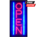 Open Vertical LED Sign