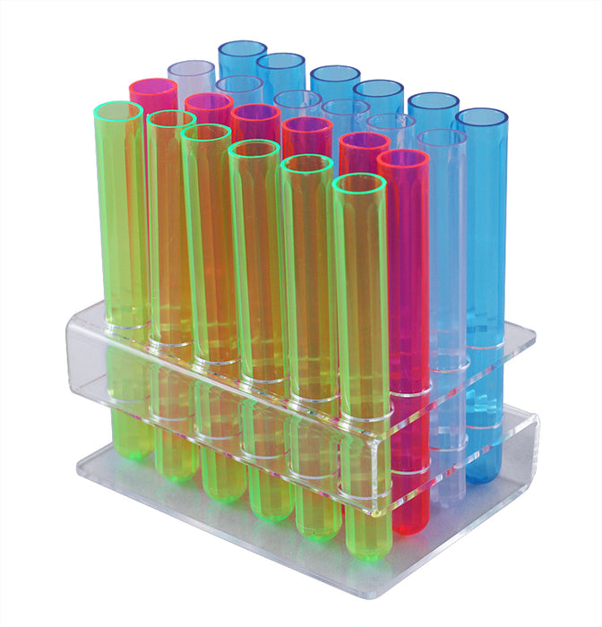 Tube SHOTZ® / Test Tube Shooters Plexi-Tray Racks - Size Options