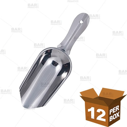 Stainless Steel Ice Scoop - 10 oz [Box of 12]