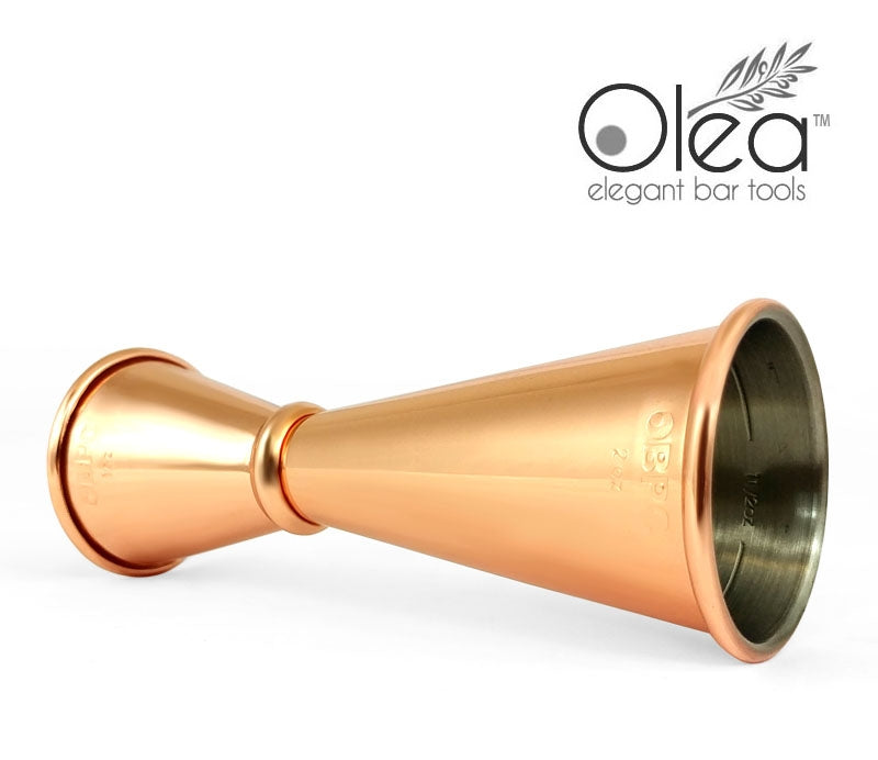 Olea™ Japanese Tall Jigger - Copper Plated - 1oz X 2oz