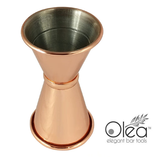 Olea™ Japanese Tall Jigger - Copper Plated - 1/2oz X 3/4oz