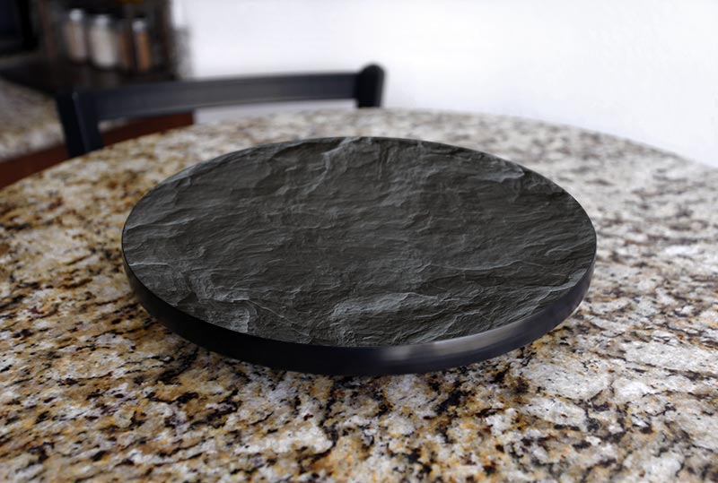 Lazy Susan - SLATE design - 3 Different Sizes - For Kitchen Table Top