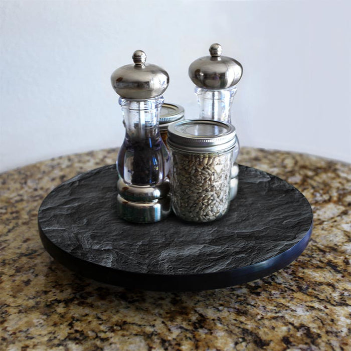 Lazy Susan - SLATE design - 3 Different Sizes - For Kitchen Table Top