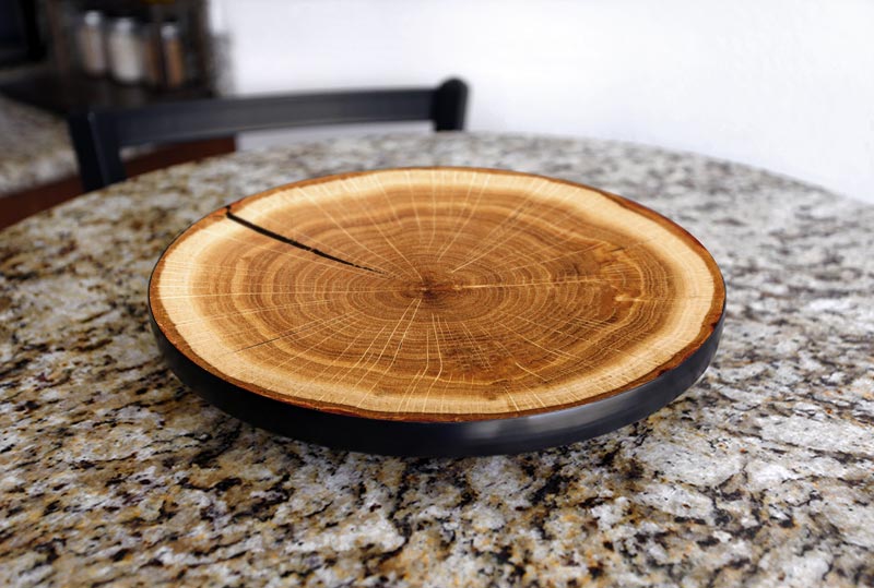 Lazy Susan - TREE RING Designs - 3 Different Sizes - For Kitchen Table Top