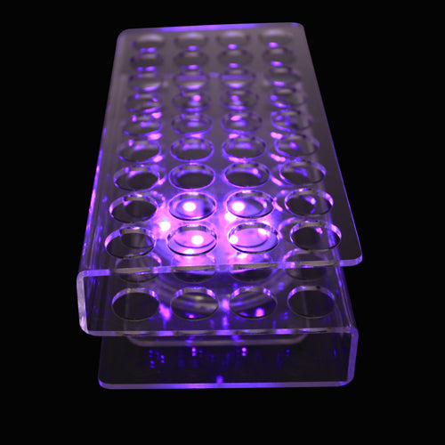 LED Light Up Test Tube Shot Holder – 36 Hole