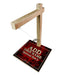 ADD YOUR NAME Tabletop Ring Toss Game - Red Grunge