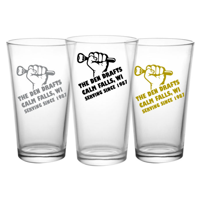  CUSTOMIZABLE - 16oz Pint / Mixing Glass- BAR2