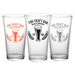 CUSTOMIZABLE - 16oz Pint / Mixing Glass- Quality