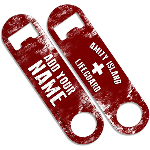 CUSTOMIZABLE Skinny Mini Bottle Opener - Amity Island Lifeguard