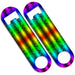 CUSTOMIZABLE Skinny Mini Bottle Opener - Grunge Rainbow