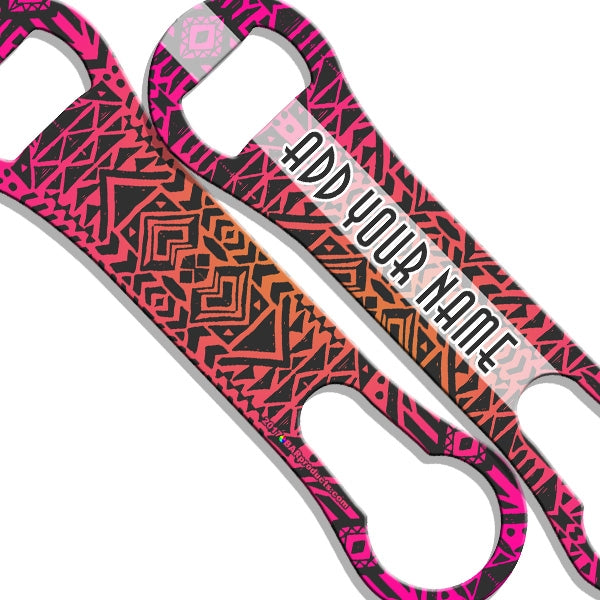 ADD YOUR NAME  V-Rod® Bottle Opener – Boho Aztec