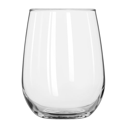 Libbey 221 17 oz. Stemless White Wine Glass - 12/Case