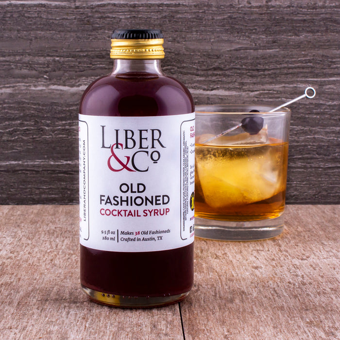 Liber & Co. Old Fashioned Cocktail Syrup - 9.5 ounce