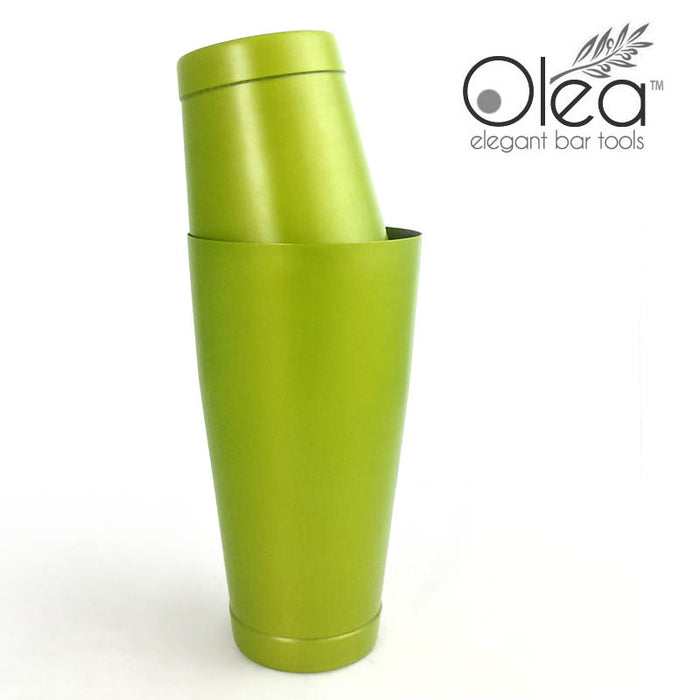 Olea™ Cocktail Shaker - Metallic Lime Green NEON - 28oz Weighted