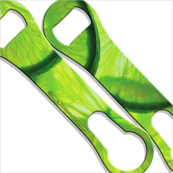 Kolorcoat V-Rod Bottle Openers - Lime