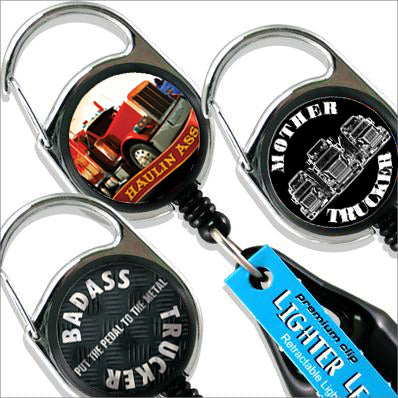 PREMIUM CLIP LIGHTER LEASH® - TRUCKIN' SERIES