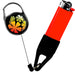 Premium Clip Lighter Leash® - Floral -Orange / Yellow / White