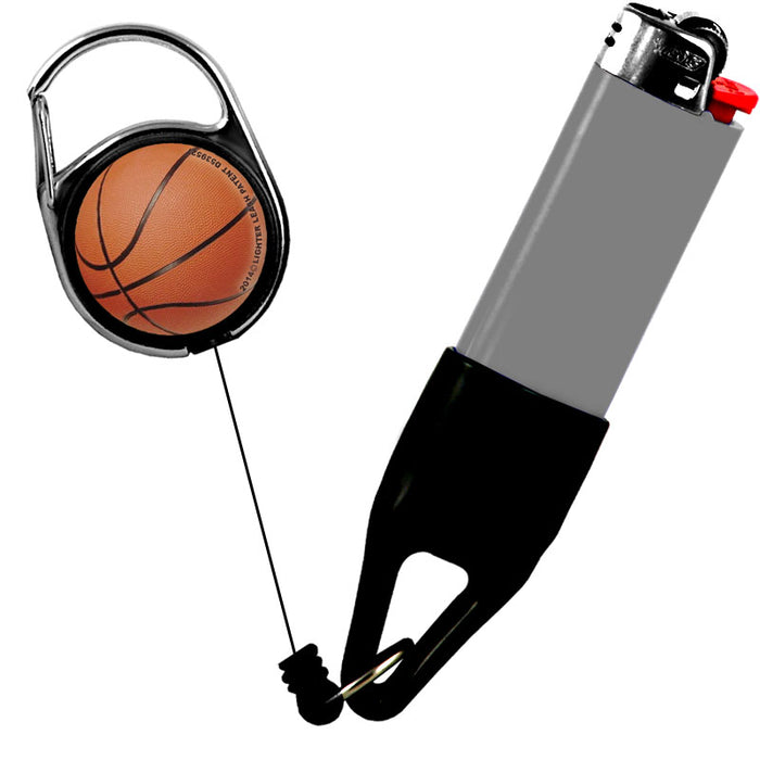 Premium Clip Lighter Leash® - Sports- Basketball